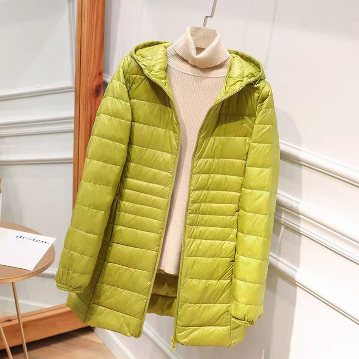Echoarchiv | Daunenjacke mit Kapuze für Damen