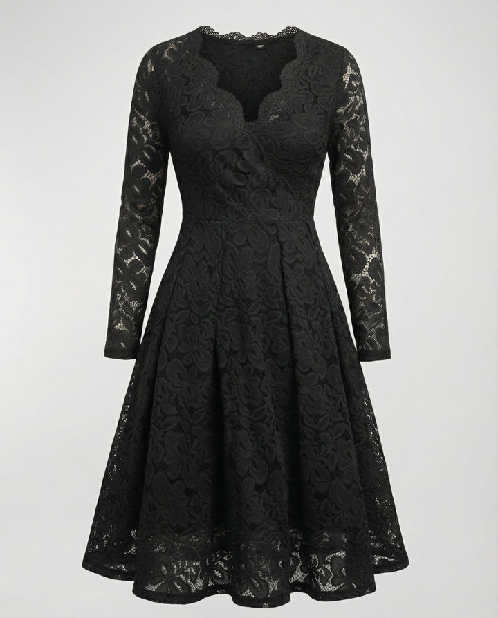 Elegantes Spitzenkleid Damen | Echoarchiv