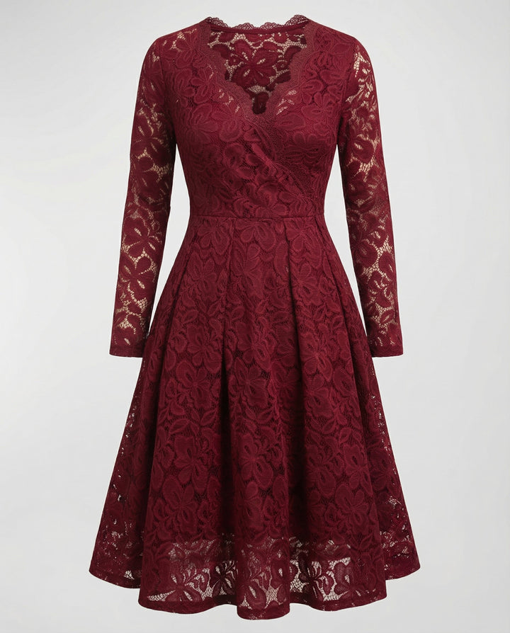 Elegantes Spitzenkleid Damen | Echoarchiv