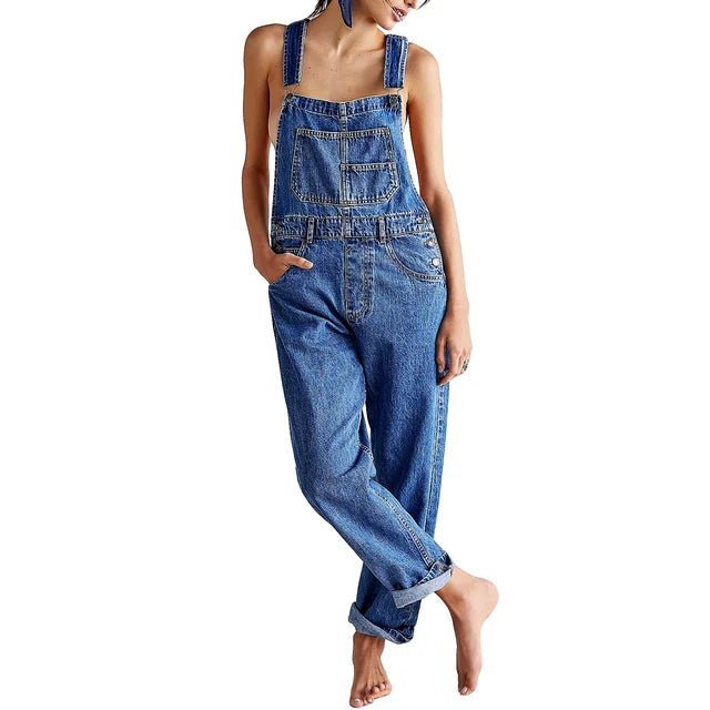 Echoarchiv | Stilvoller Denim Overall mit Lässig Passform