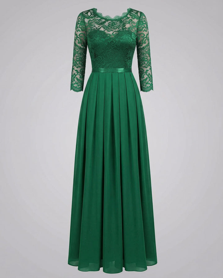 Elegantes Spitzen Brautjungfernkleid | Echoarchiv