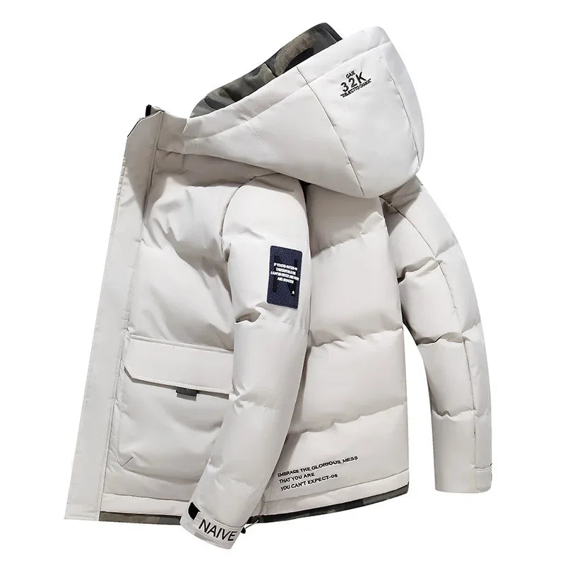 Echoarchiv | Wattierte Jacke mit Kapuze