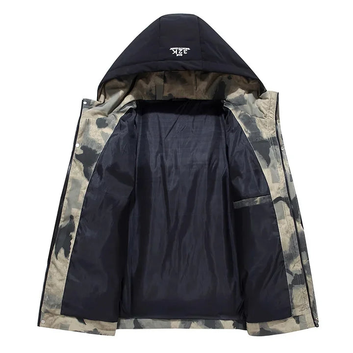 Echoarchiv | Wattierte Jacke mit Kapuze