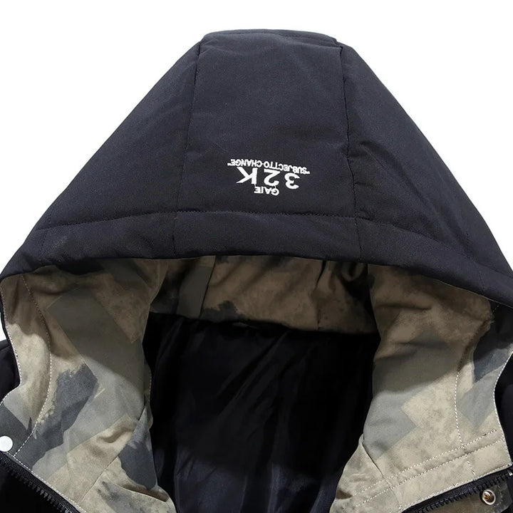 Echoarchiv | Wattierte Jacke mit Kapuze