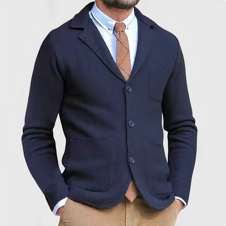 Echoarchiv - Klassischer Herbst Business Casual Blazer für Männer