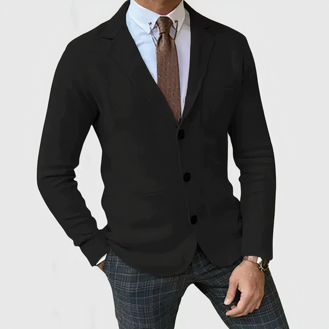 Echoarchiv - Klassischer Herbst Business Casual Blazer für Männer