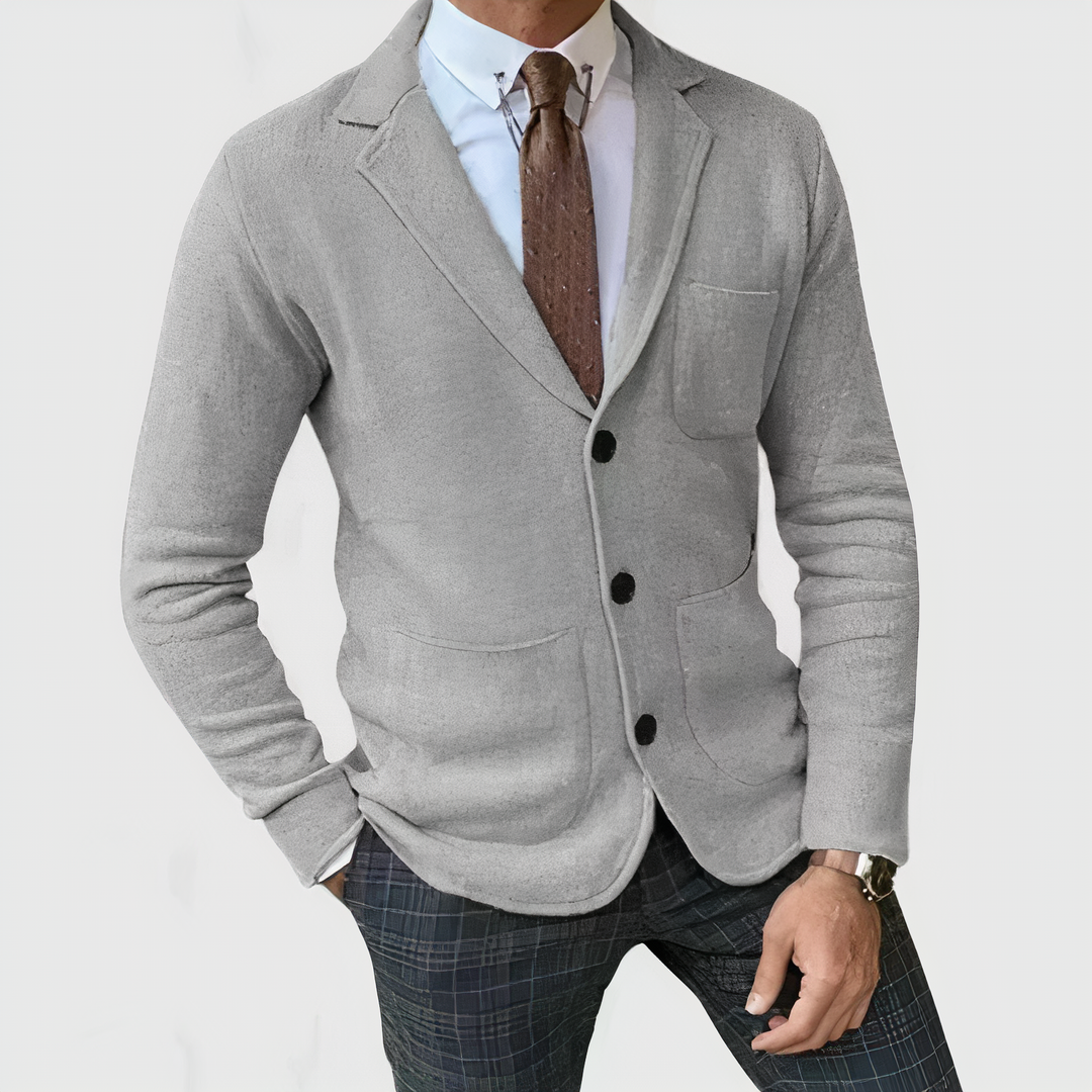 Echoarchiv - Klassischer Herbst Business Casual Blazer für Männer