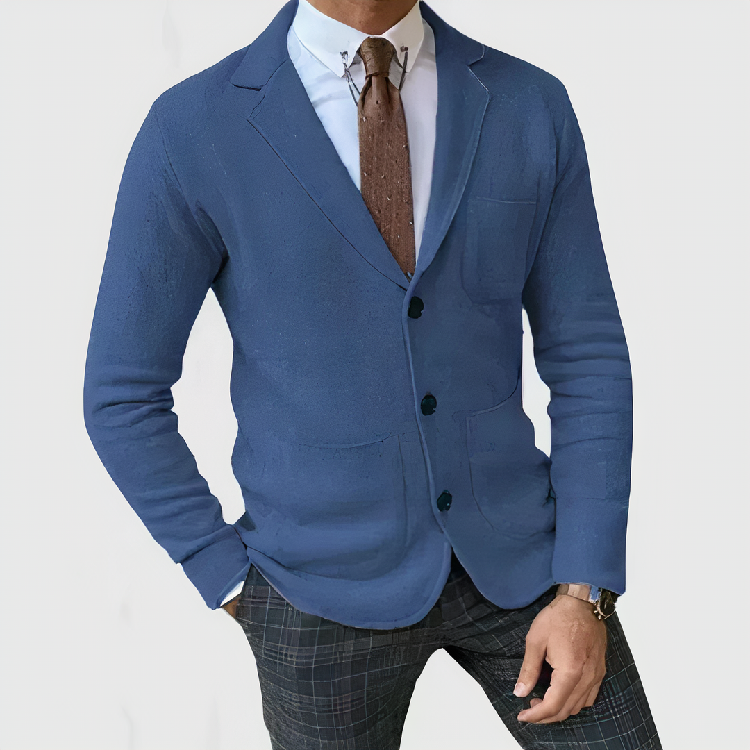 Echoarchiv - Klassischer Herbst Business Casual Blazer für Männer