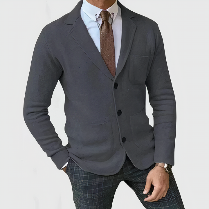 Echoarchiv - Klassischer Herbst Business Casual Blazer für Männer