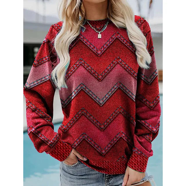 Druck Pullover SwEchoarchivtshirt