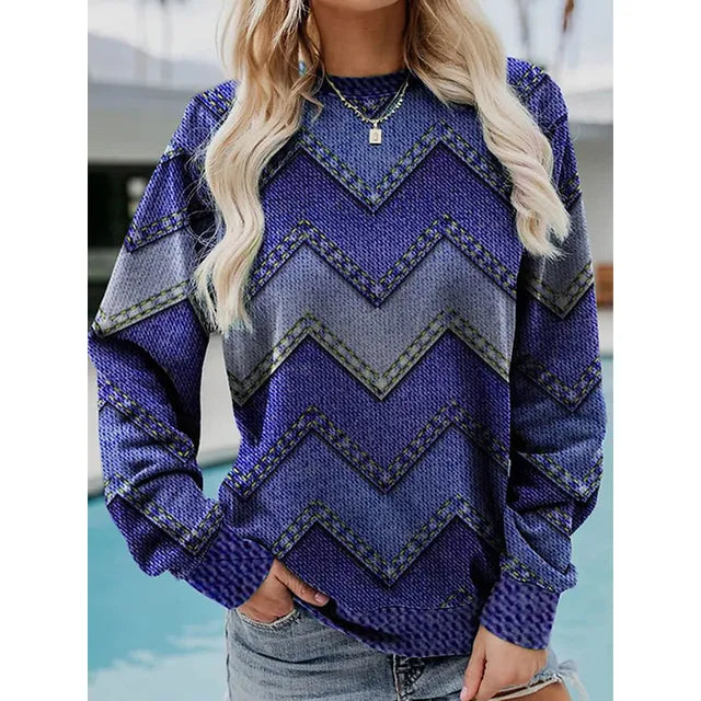 Druck Pullover SwEchoarchivtshirt