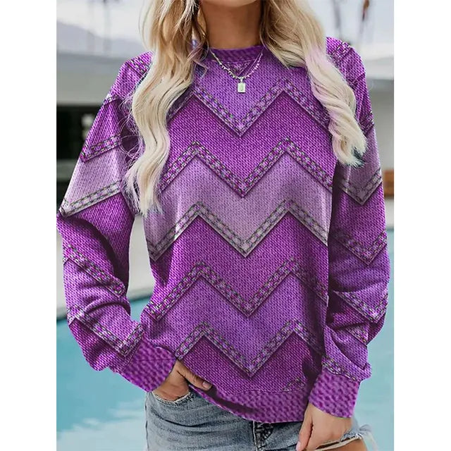 Druckpullover