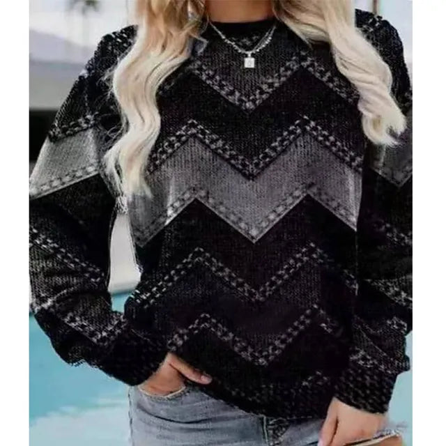 Druckpullover