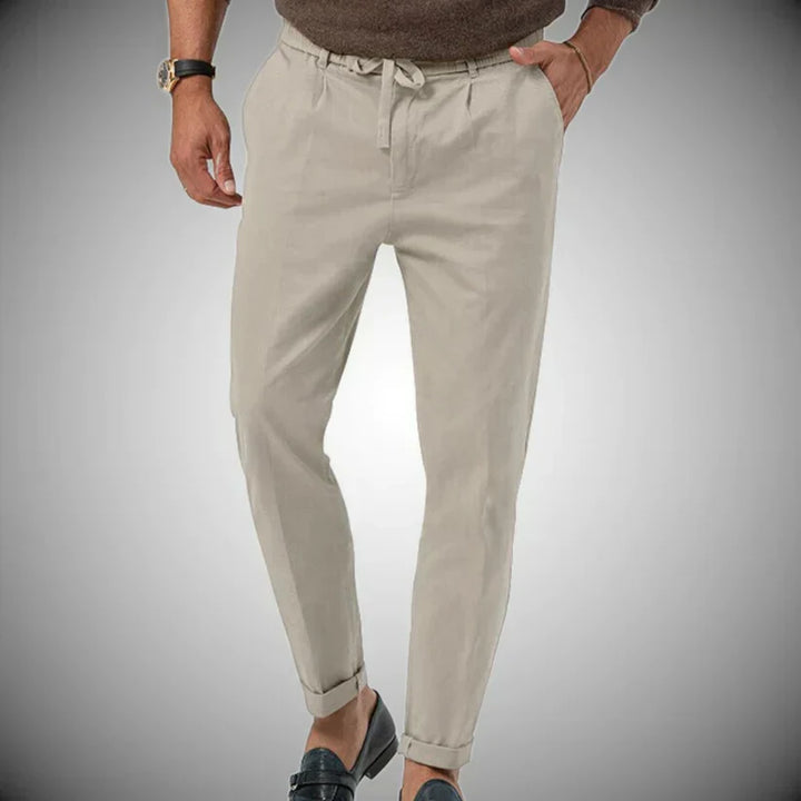 Echoarchiv | Slim Fit Leinenhose für Herren