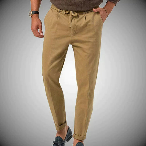 Echoarchiv | Slim Fit Leinenhose für Herren