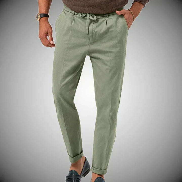 Echoarchiv | Slim Fit Leinenhose für Herren