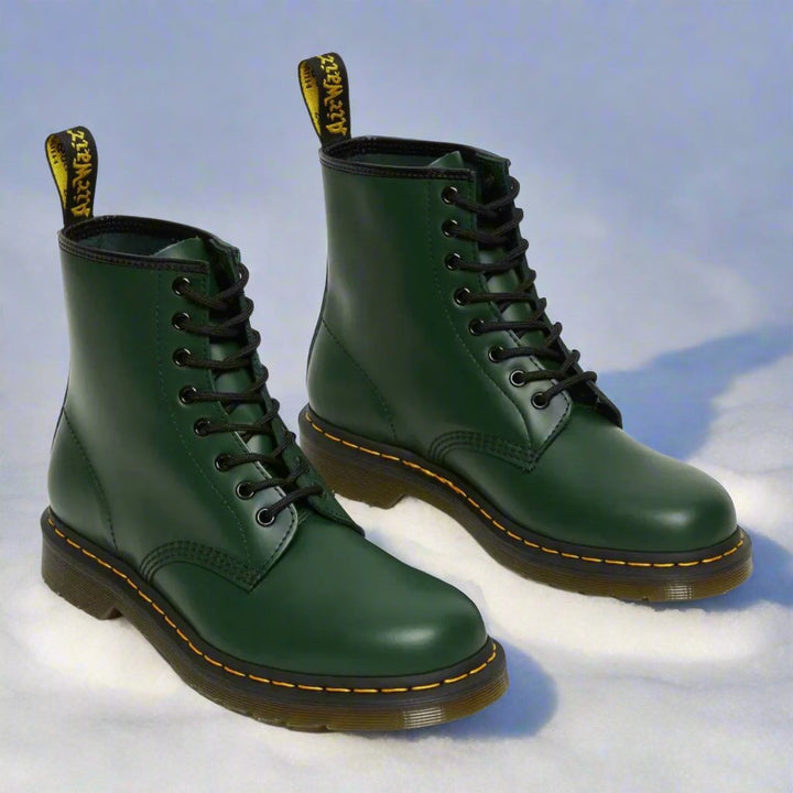 Echoarchiv | Klassische Schnürstiefel für Damen mit Robuster Sohle