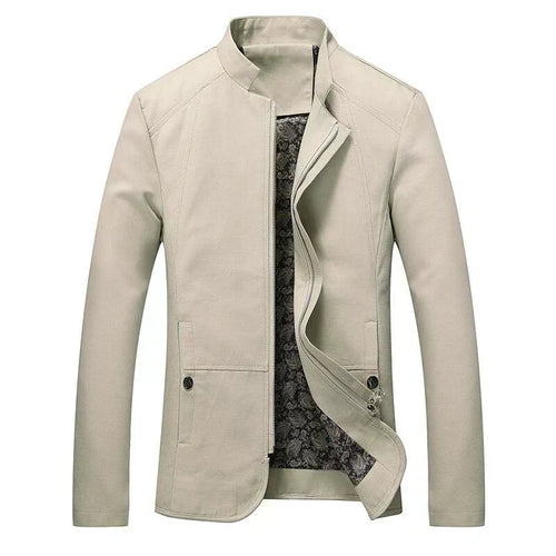 Echoarchiv | Herren Slim-Fit Leichtgewicht Zip-Up Jacke