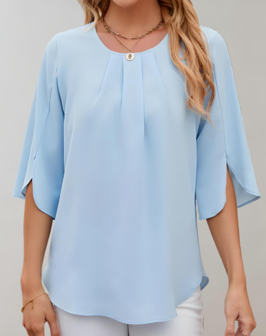 Echoarchiv | Bequeme, Locker Sitzende Bluse