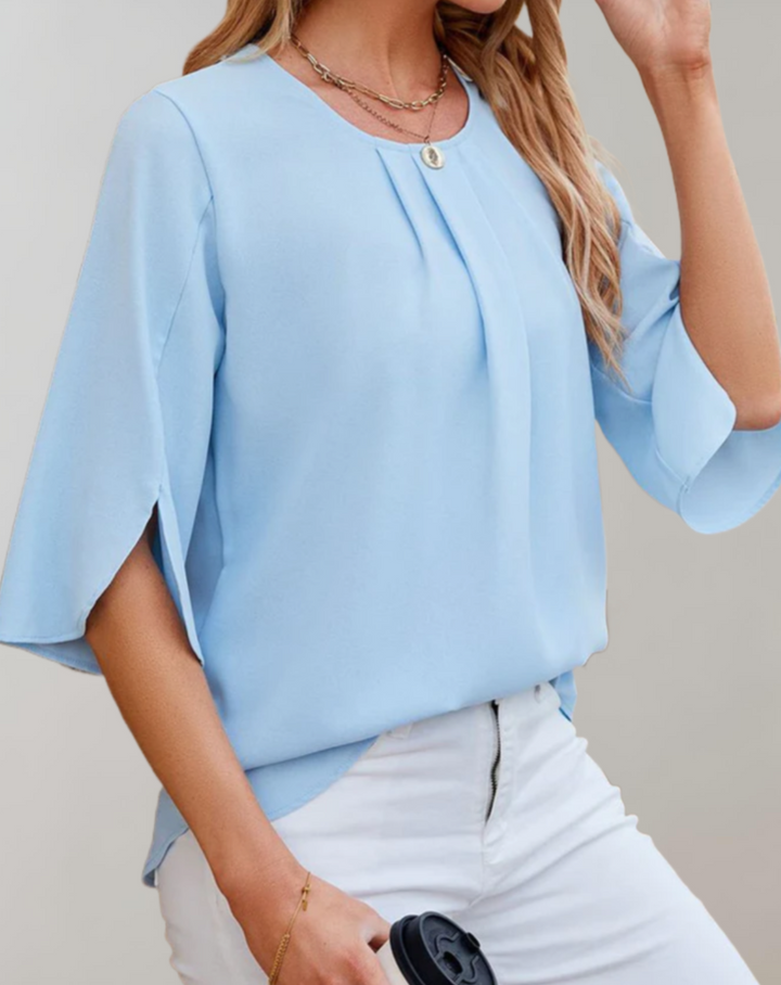 Echoarchiv | Bequeme, Locker Sitzende Bluse