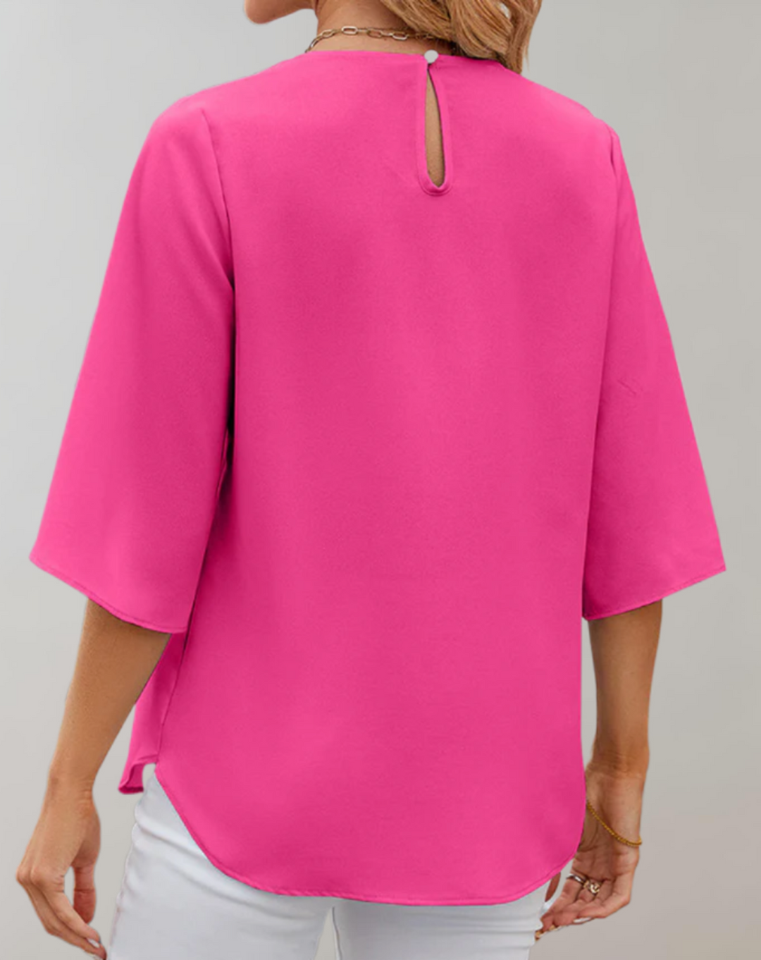 Echoarchiv | Bequeme, Locker Sitzende Bluse