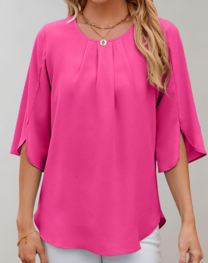 Echoarchiv | Bequeme, Locker Sitzende Bluse