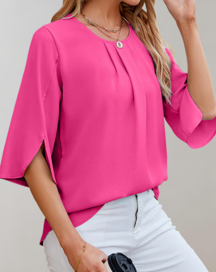 Echoarchiv | Bequeme, Locker Sitzende Bluse