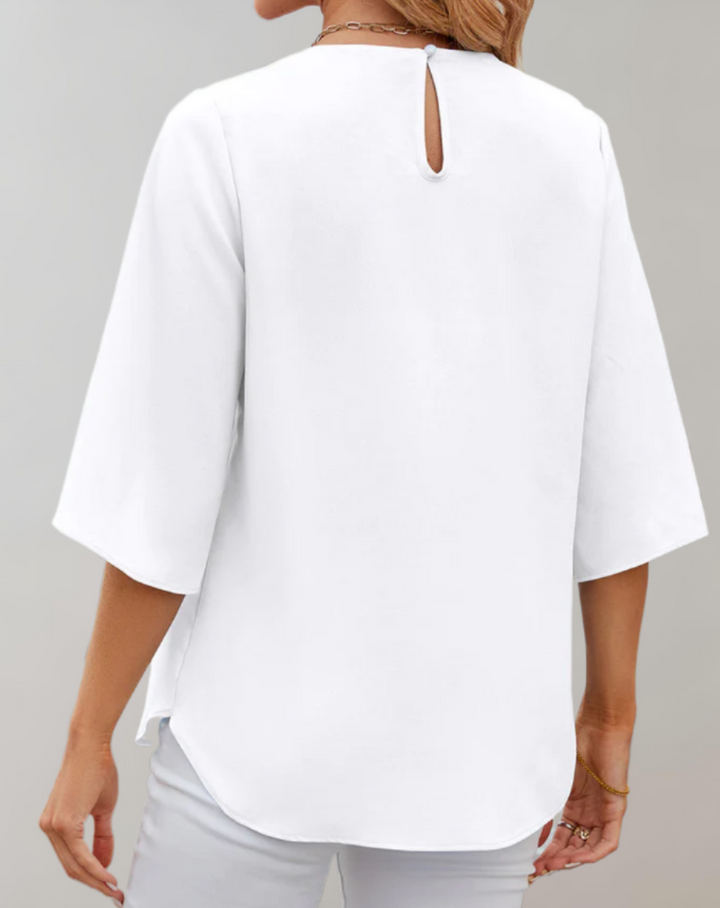 Echoarchiv | Bequeme, Locker Sitzende Bluse
