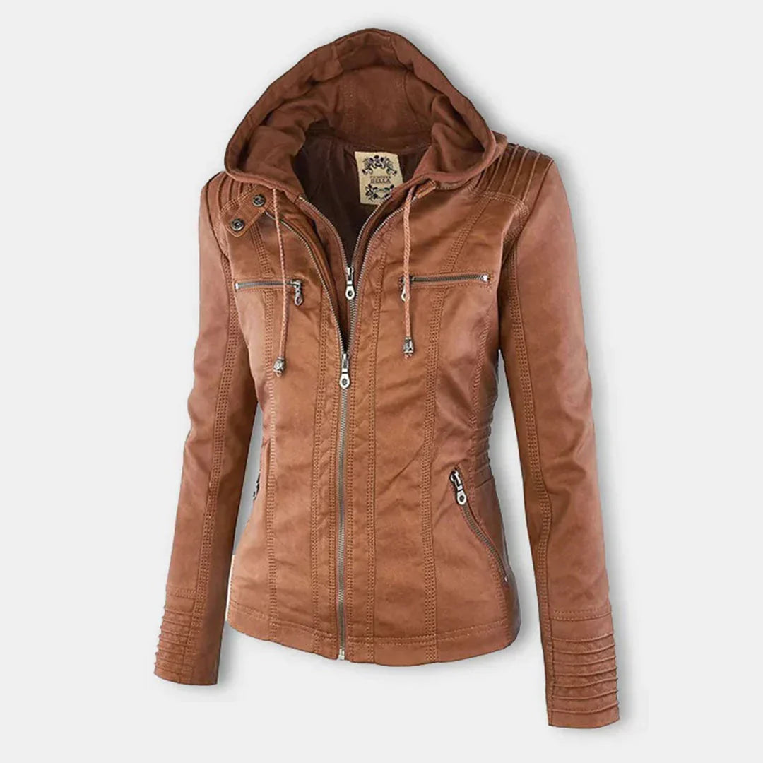 Echoarchiv | Stilvolle Motorradjacke mit Kapuze
