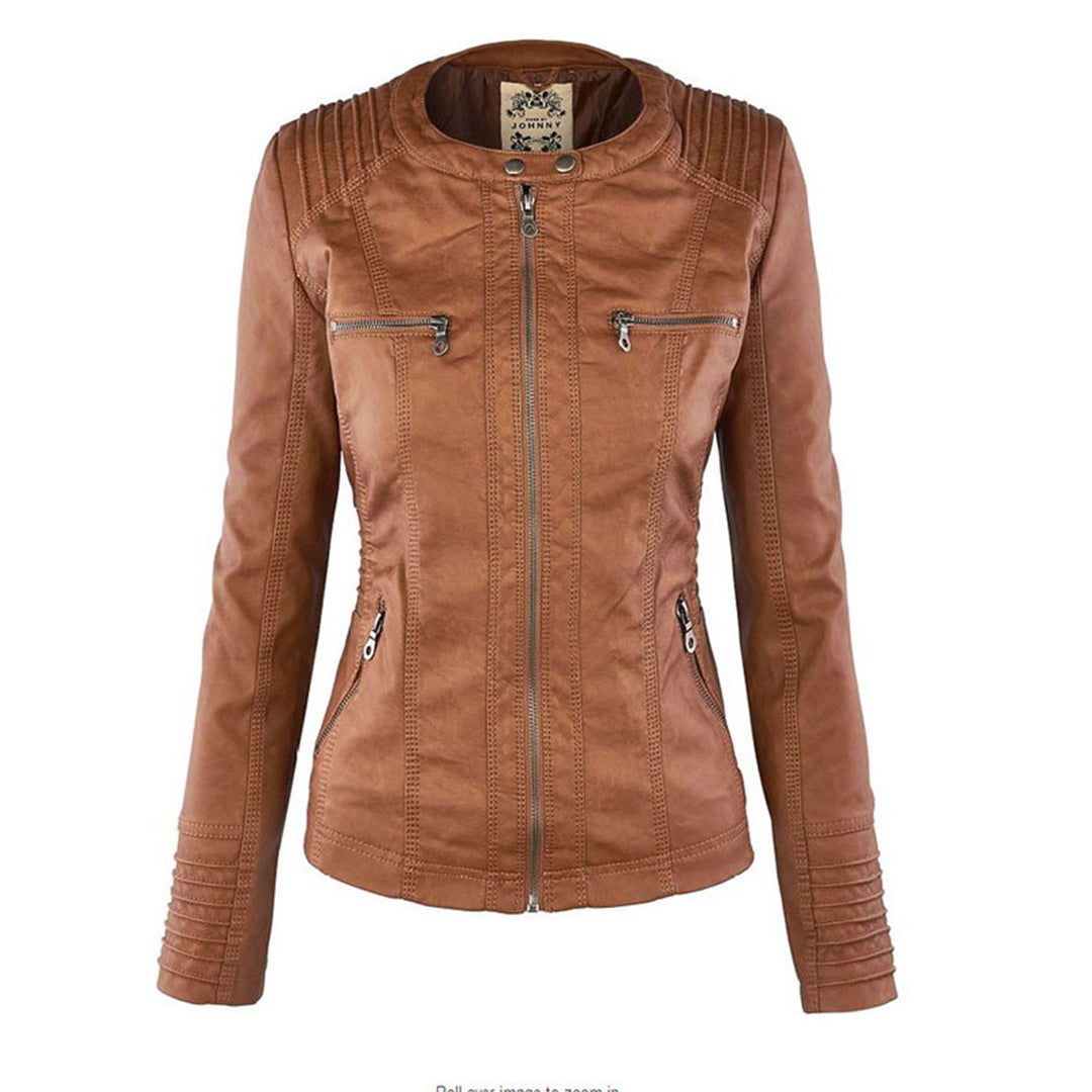 Echoarchiv | Elegante Lederjacke für Frauen
