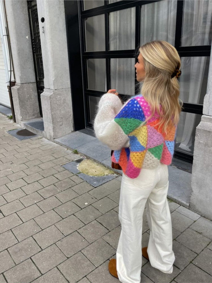 Echoarchiv | Strickjacke Farbenfroh & Fröhlich