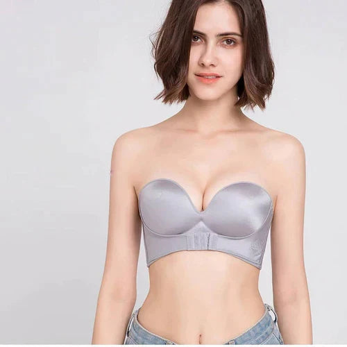 Echoarchiv | Trägerloser Bh - Damen - Komfort Bh mit Push-Up Effekt und Perfektem Sitz