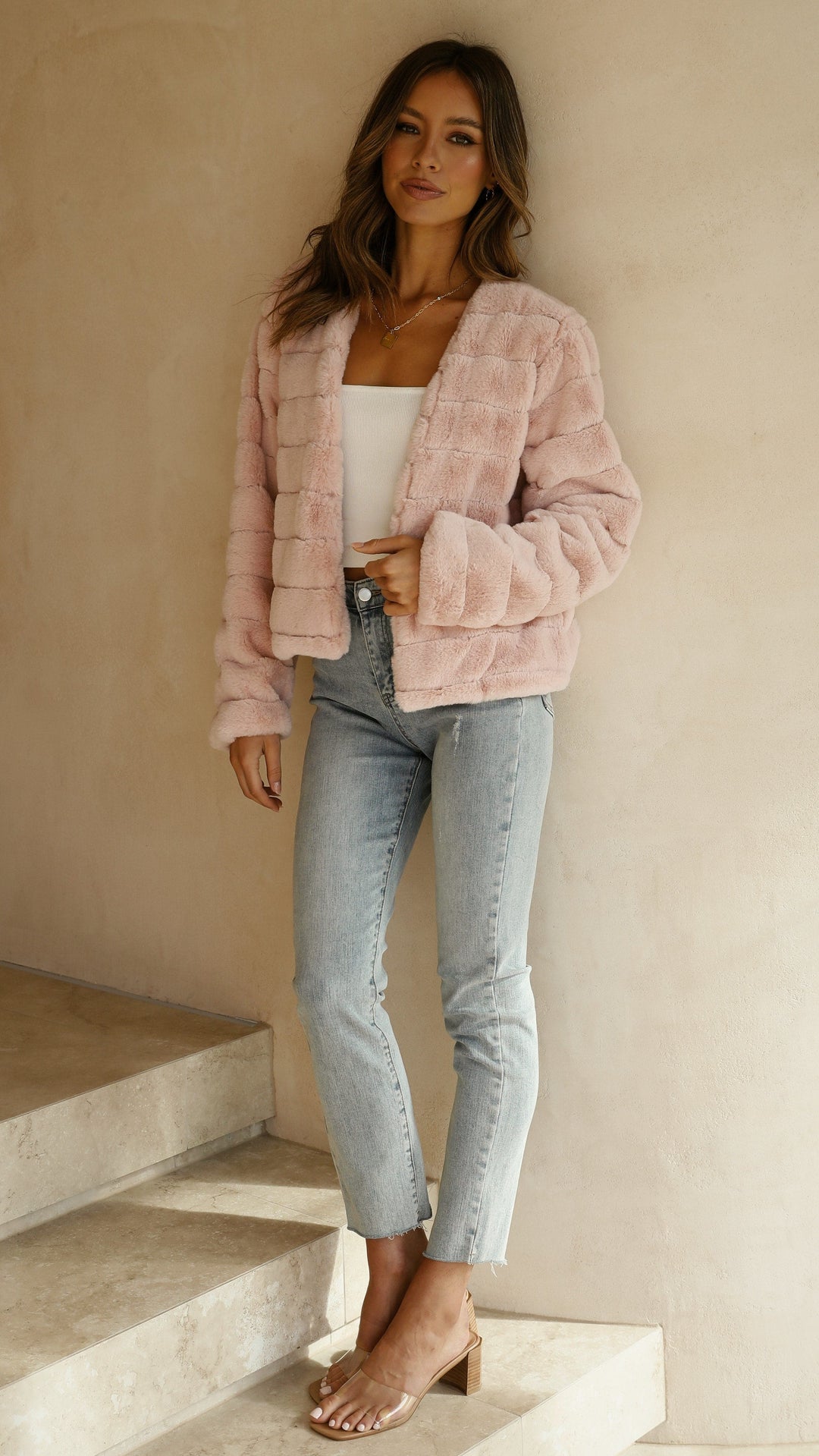 Echoarchiv | Luxus Damen Crop Jacke