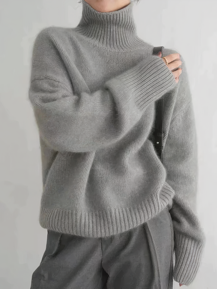 Echoarchiv | Strick Rollkragenpullover