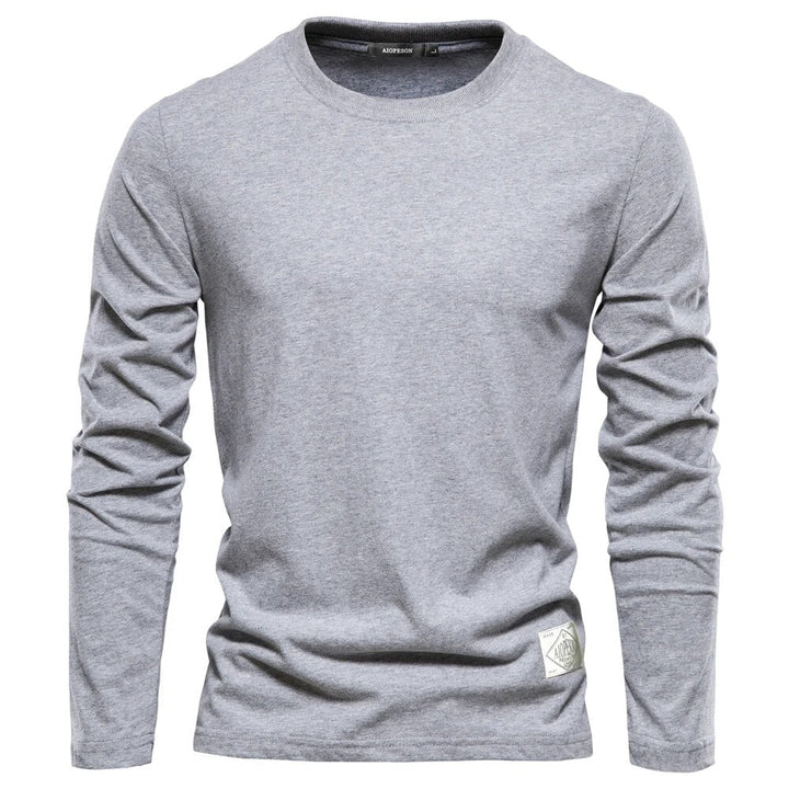 Echoarchiv - Stilvolle und Bequeme Klassische Lange Ärmel T-Shirt für Männer