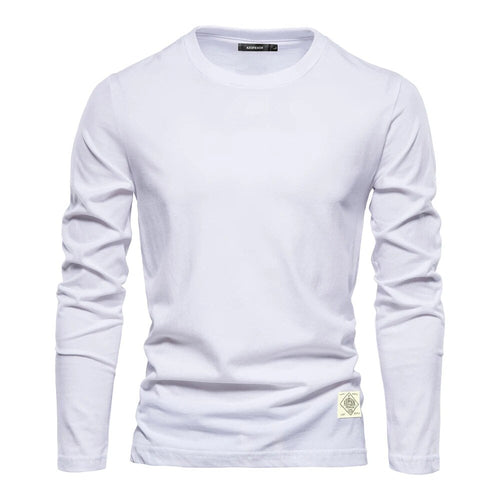 Echoarchiv - Stilvolle und Bequeme Klassische Lange Ärmel T-Shirt für Männer