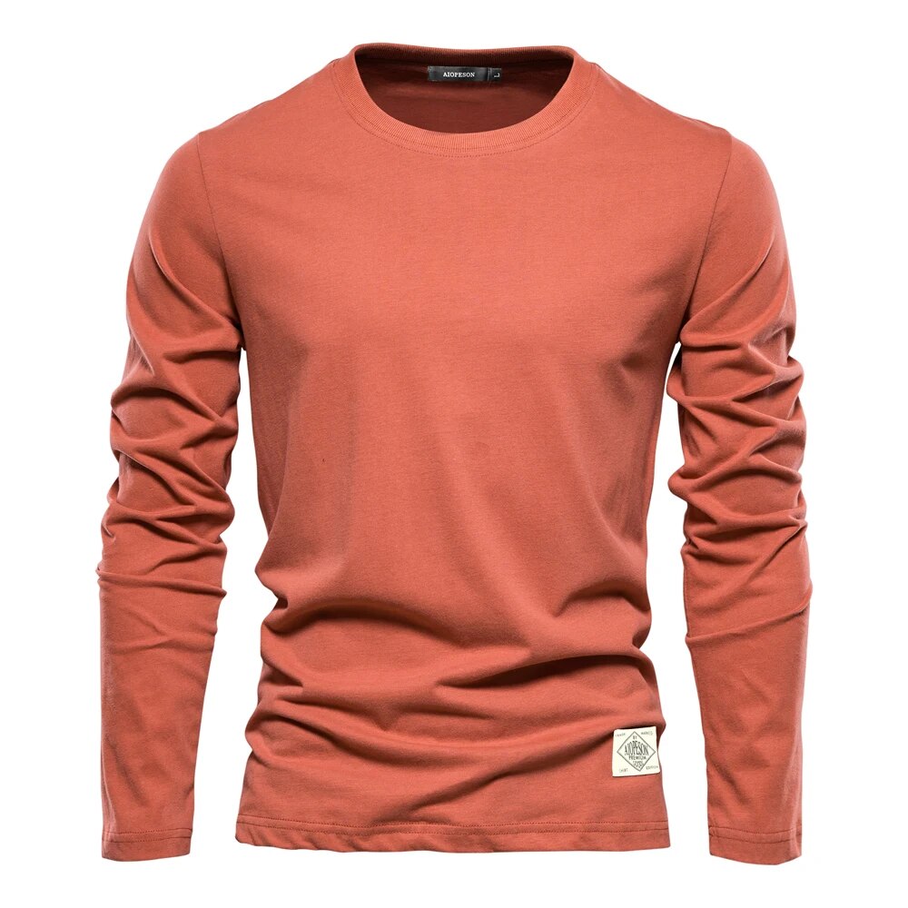 Echoarchiv - Stilvolle und Bequeme Klassische Lange Ärmel T-Shirt für Männer