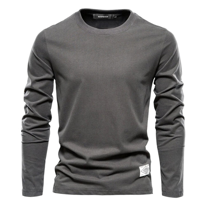 Echoarchiv - Stilvolle und Bequeme Klassische Lange Ärmel T-Shirt für Männer
