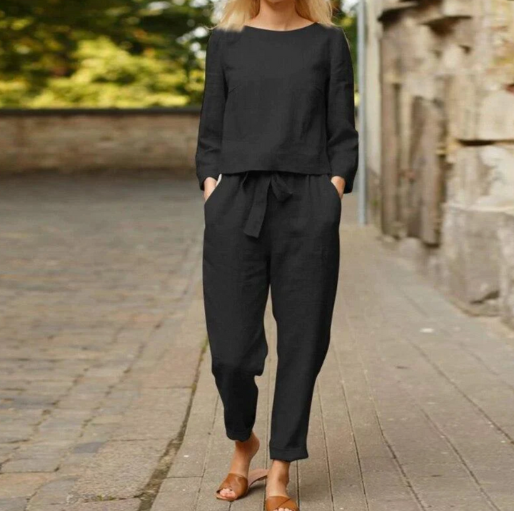 Echoarchiv | Sommerkleid-Set für Frauen aus Baumwolle