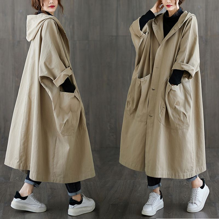 Echoarchiv | Wasserdichte Oversized Windjacke