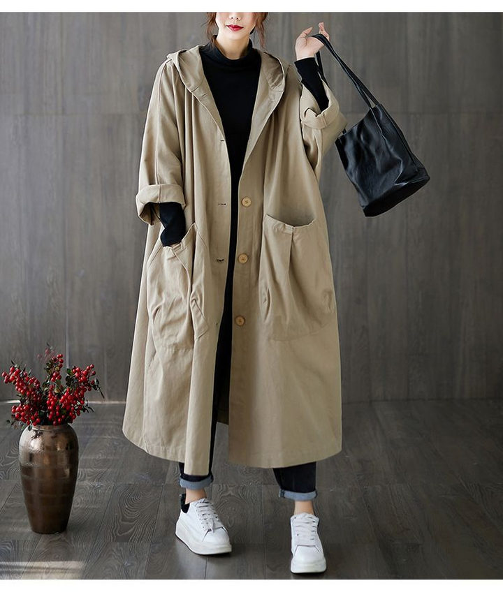 Echoarchiv | Wasserdichte Oversized Windjacke