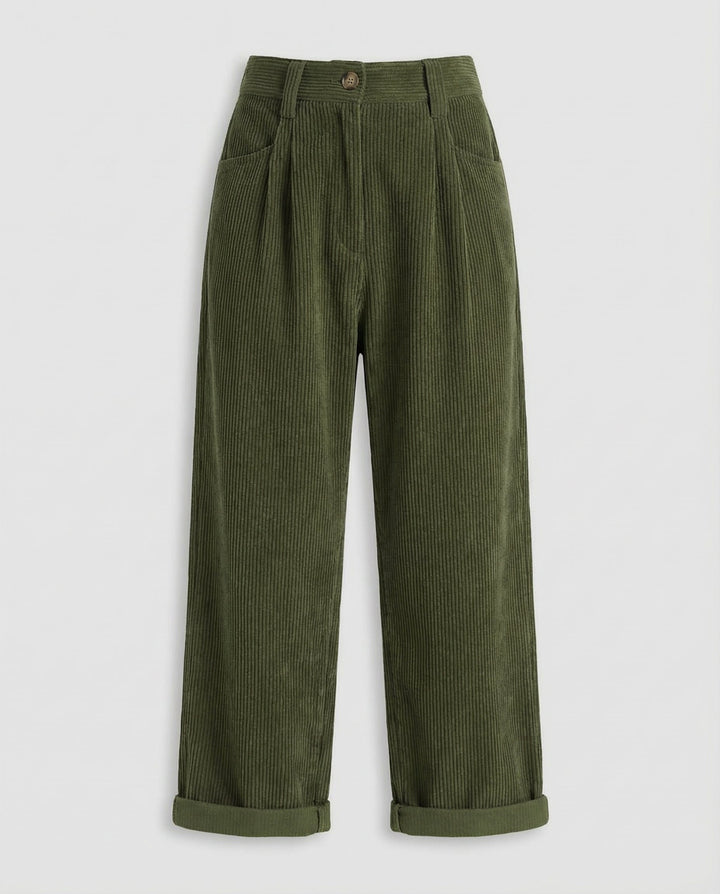 Lässige Cordhose Damen Komfort | Heidi-Mode