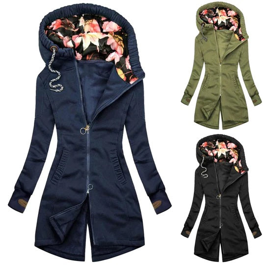 Echoarchiv | Übergangsjacke für Frauen mit Kapuze IdEchoarchivl für Den Frühling