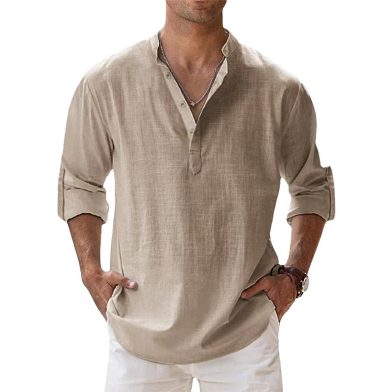 Echoarchiv | Luftiges Leinen Hemd für Den Alltag