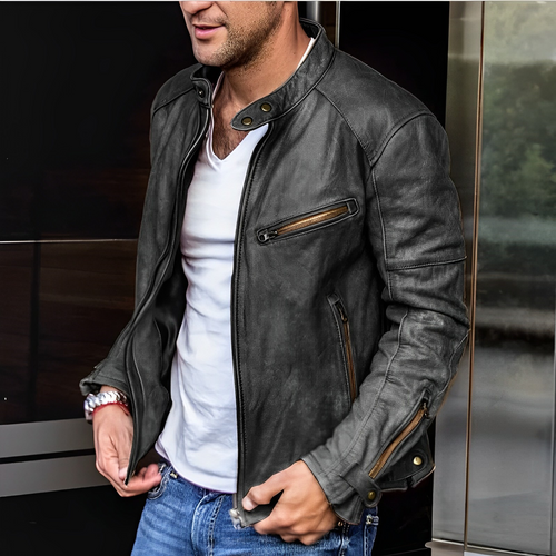 Echoarchiv | Stylische Premium Lederjacke