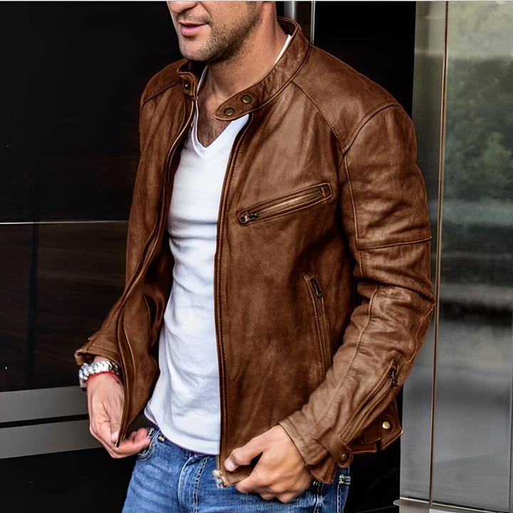 Echoarchiv | Stylische Premium Lederjacke
