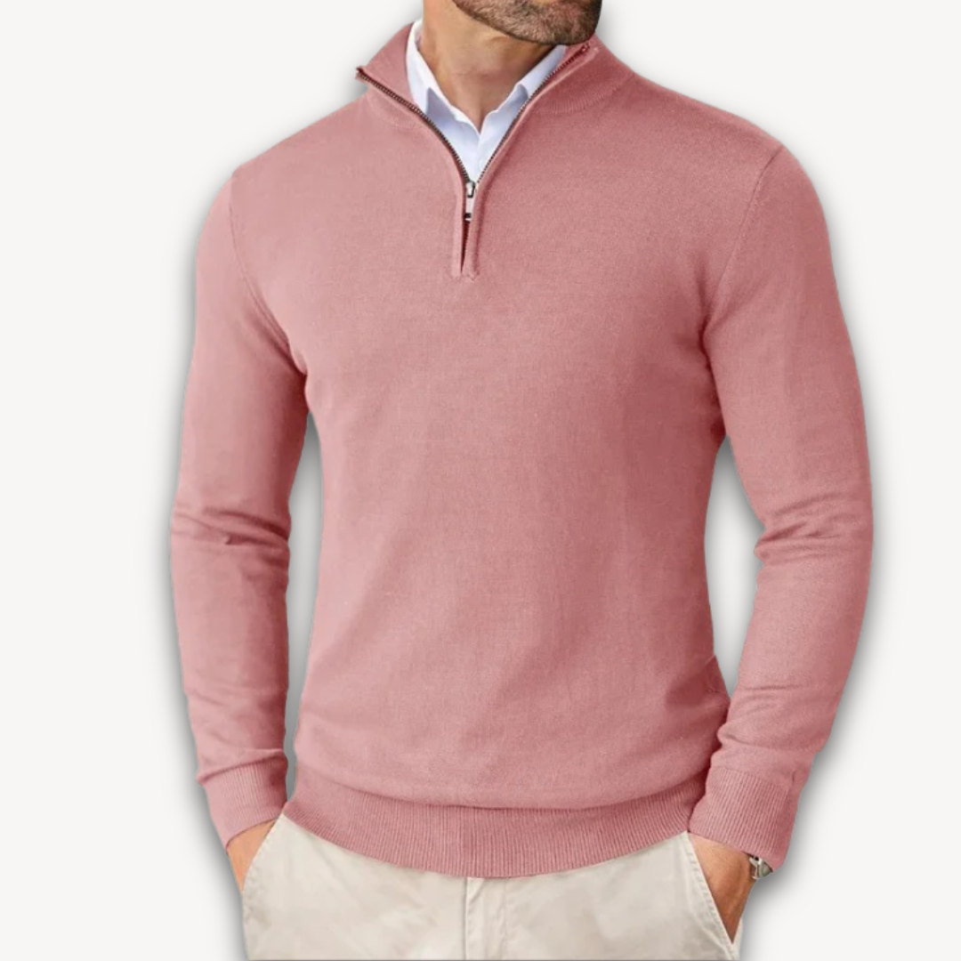 Echoarchiv | Pullover - Herren Viertelreißverschluss