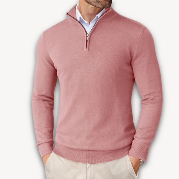 Echoarchiv | Pullover - Herren Viertelreißverschluss