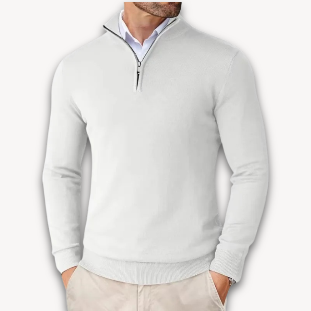 Echoarchiv | Pullover - Herren Viertelreißverschluss