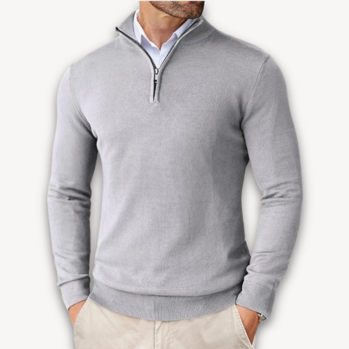 Echoarchiv | Pullover - Herren Viertelreißverschluss